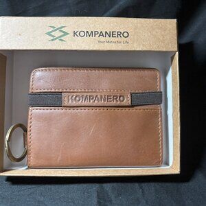 New men's Kompanero wallet with original box. Discount Shipping